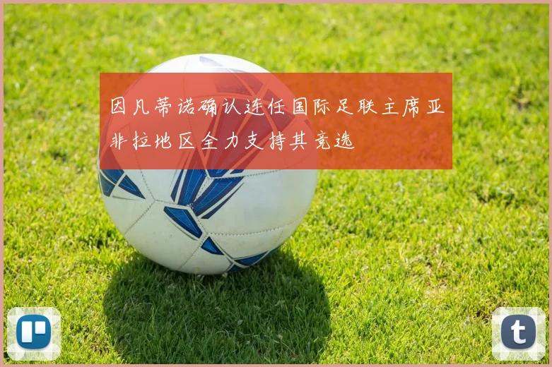 因凡蒂诺确认连任国际足联主席亚非拉地区全力支持其竞选